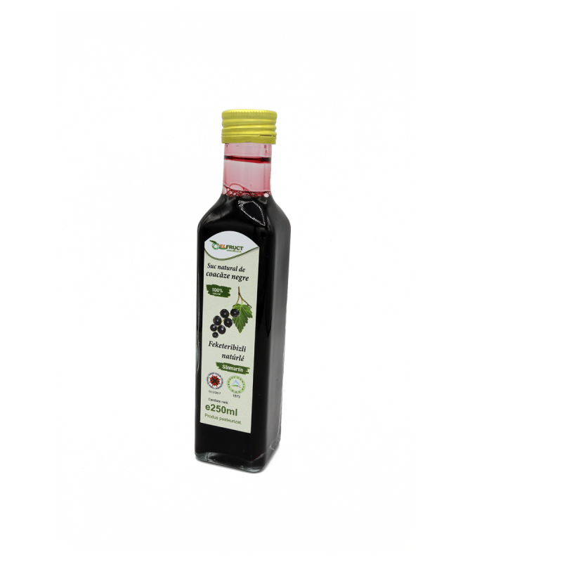 Fekete ribizli natúrlé 0,25l Fekete ribizli natúrlé 0,25l