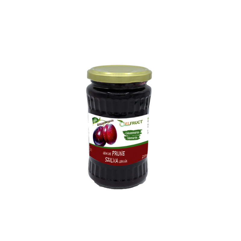 Gem de prune 370ml fără zahăr Gem de prune 370ml fără zahăr