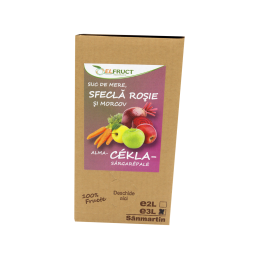 Suc de mere, sfeclă roșie și morcov 3l Suc de mere, sfeclă roșie și morcov 3l